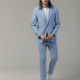 Costum Barbati, Costum Barbati Albastru, Costum Barbati Baby Blue