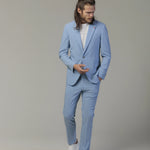 Costum Barbati, Costum Barbati Albastru, Costum Barbati Baby Blue