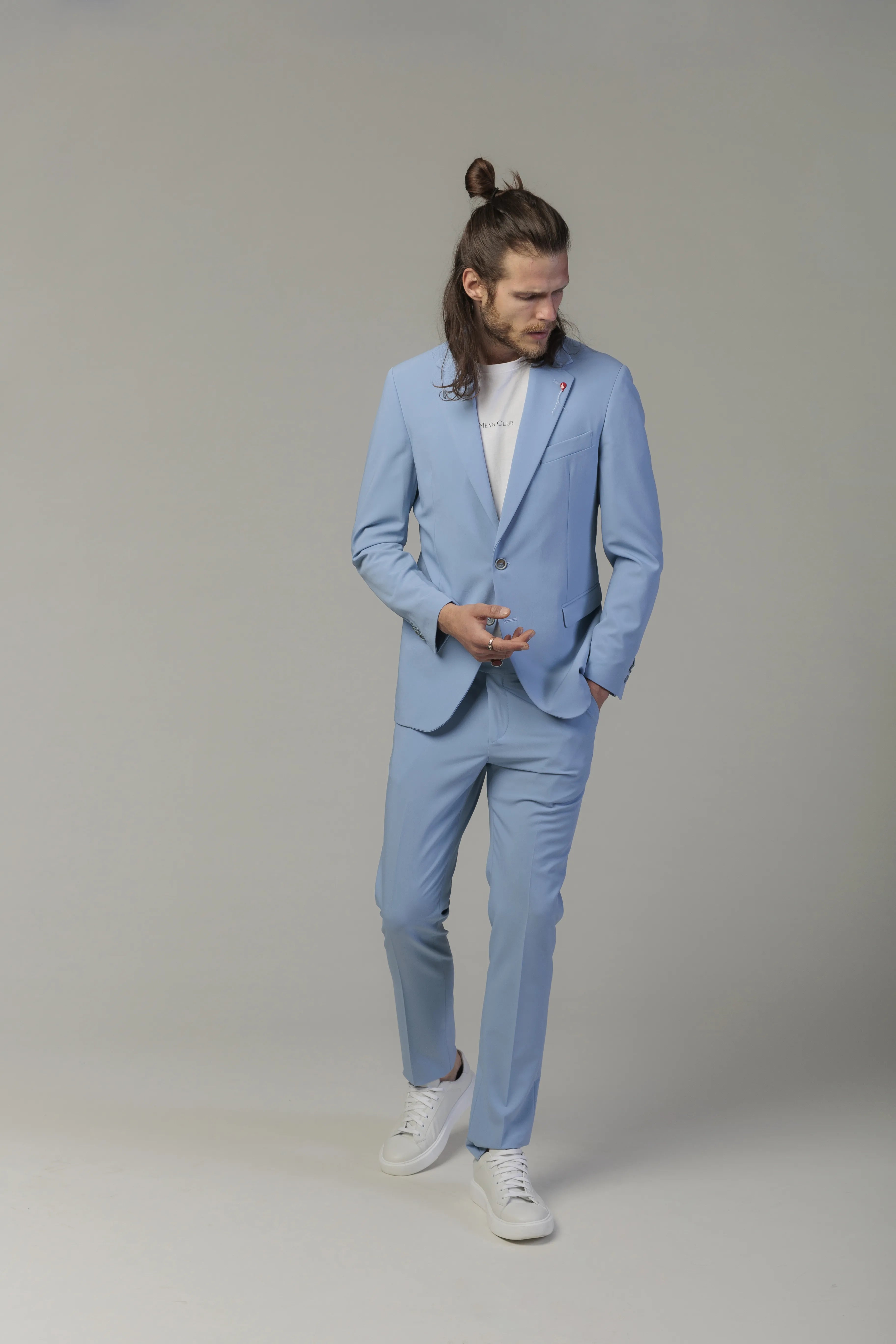 Costum Barbati, Costum Barbati Albastru, Costum Barbati Baby Blue