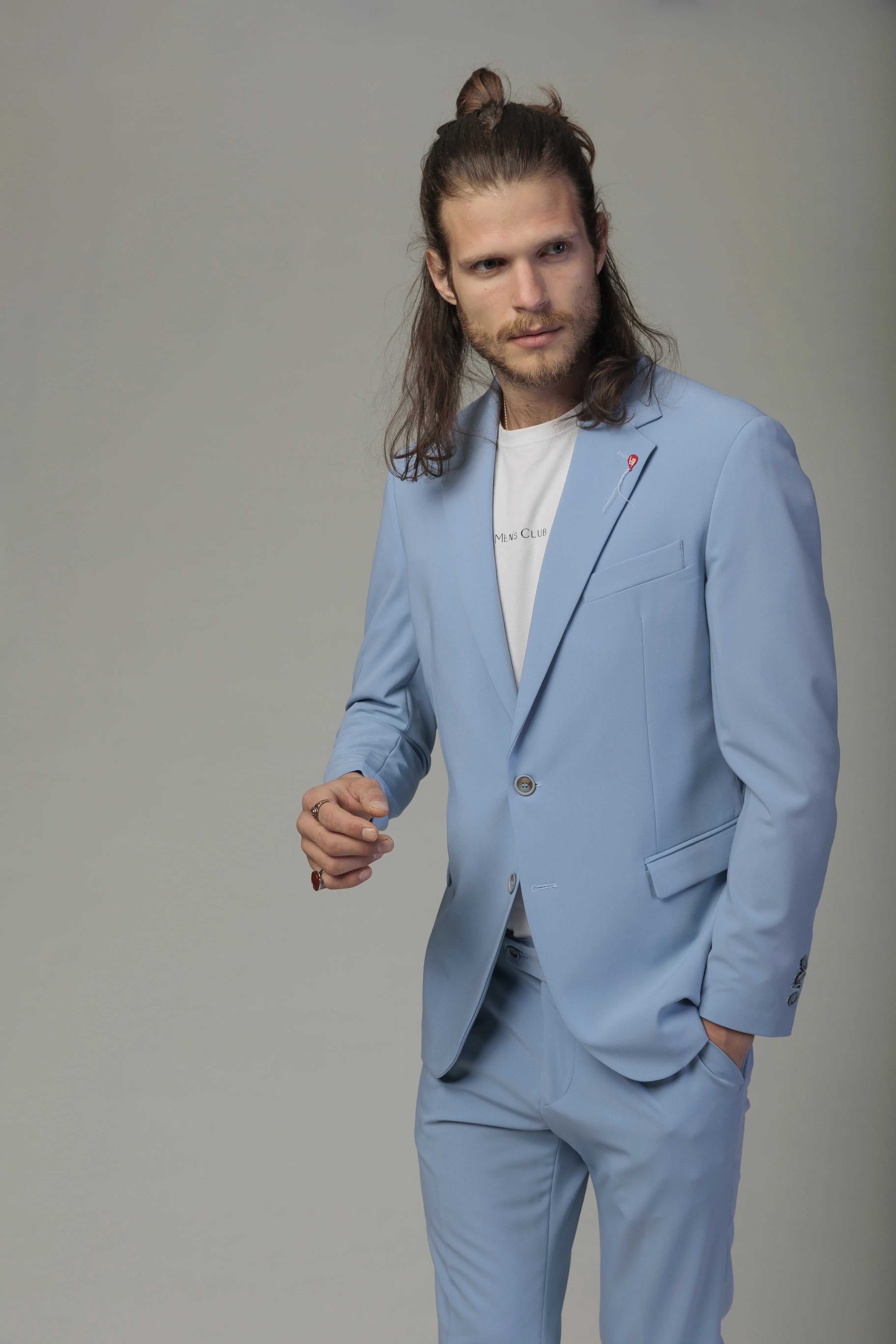 Costum Barbati, Costum Barbati Albastru, Costum Barbati Baby Blue
