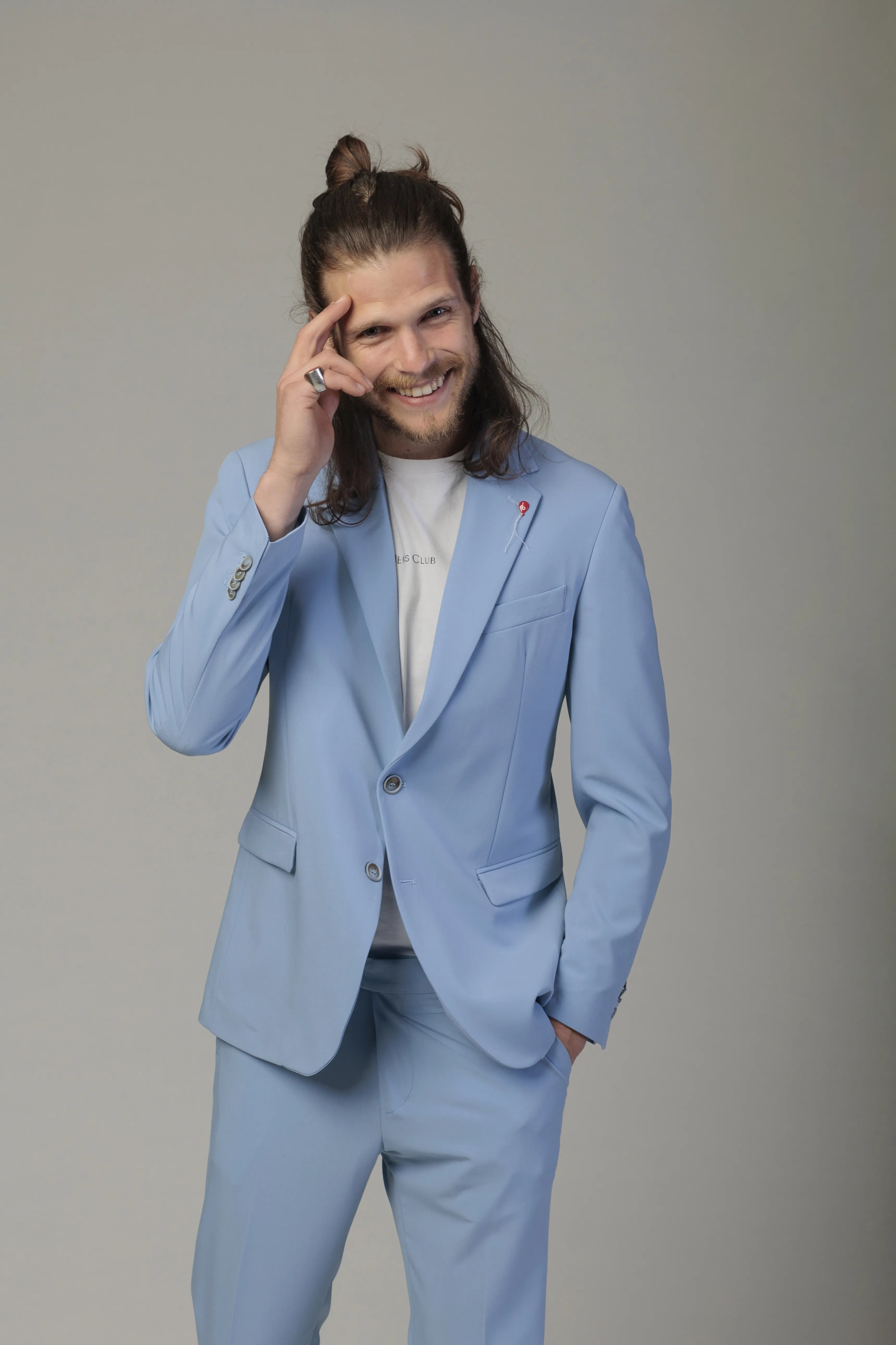 Costum Barbati, Costum Barbati Albastru, Costum Barbati Baby Blue
