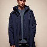 Geacă tip Parka 3-în-1 Tech – Navy