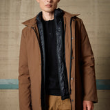 Geacă tip Parka 3-în-1 Impermeabilă – Camel