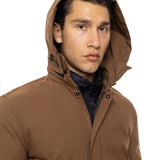 Geacă tip Parka 3-în-1 Impermeabilă – Camel