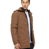 Geacă tip Parka 3-în-1 Impermeabilă – Camel