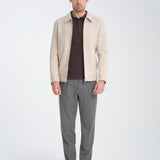 Bomber de Stofă Beige