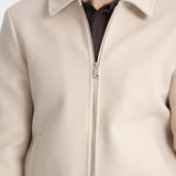 Bomber de Stofă Beige