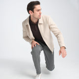 Bomber de Stofă Beige