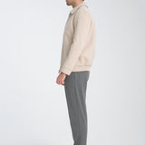 Bomber de Stofă Beige