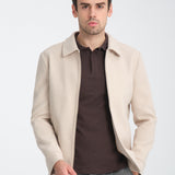 Bomber de Stofă Beige