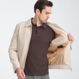 Bomber de Stofă Beige