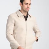 Bomber de Stofă Beige