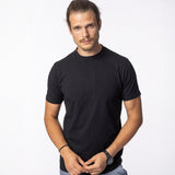 Tricou Negru din Bumbac