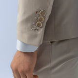 Costum Bernese Bej, costume barbat, costume cluj, costume targu mures, pantaloni costum, costum lejer, bernese milano, men’s club