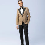 Sacou Ceremonie Camel, sacou elegant, sacou camel, sacou galben, sacou office, sacou birou, sacou eveniment, sacou botez, sacou nunta, costume barbat, costume cluj, costume targu mures, pantaloni costum, costum lejer, bernese milano, men’s club
