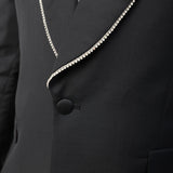 Costum Ceremonie Negru Jade, costum negru, costum, jade, costum negru, costum negru elegant, costum fancy, costum birou, costum eveniment special, costum nunta, costum ceremonie, costum elegant, costum birou, costume barbat, costume cluj, costume targu mures, pantaloni costum, costum lejer, bernese milano, men’s club