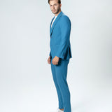 Costum sky albastru