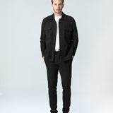 Pantaloni W Black