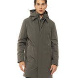 Geacă Parka Tech „Urban Shield” – Olive