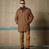 Geacă tip Parka 3-în-1 Impermeabilă – Camel