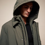 Geacă Parka Tech „Urban Shield” – Olive