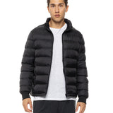 Geacă Puffer Matlasată – Negru