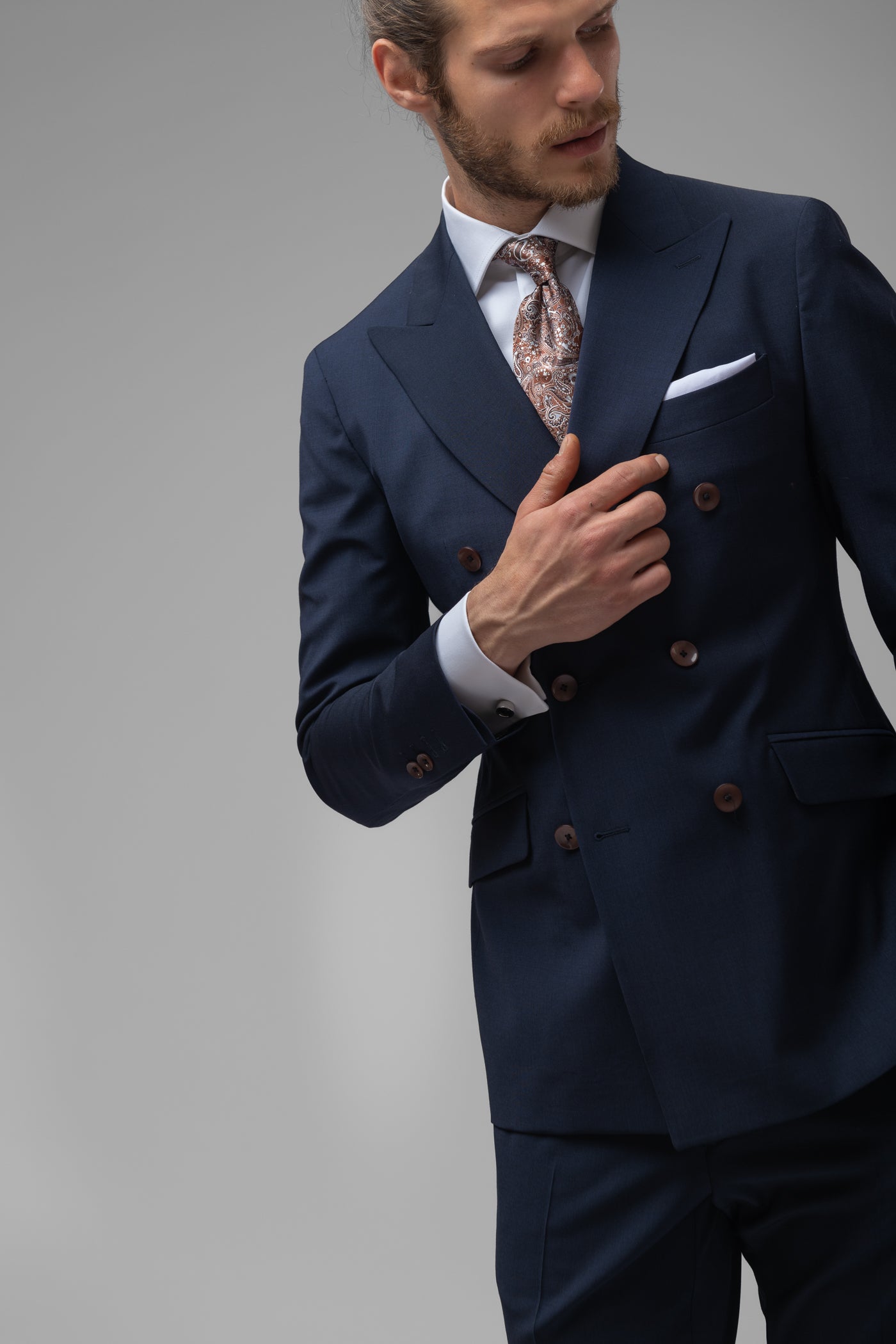Costum Barbati, Costum Bleumarin, Costum Barbati Elegant