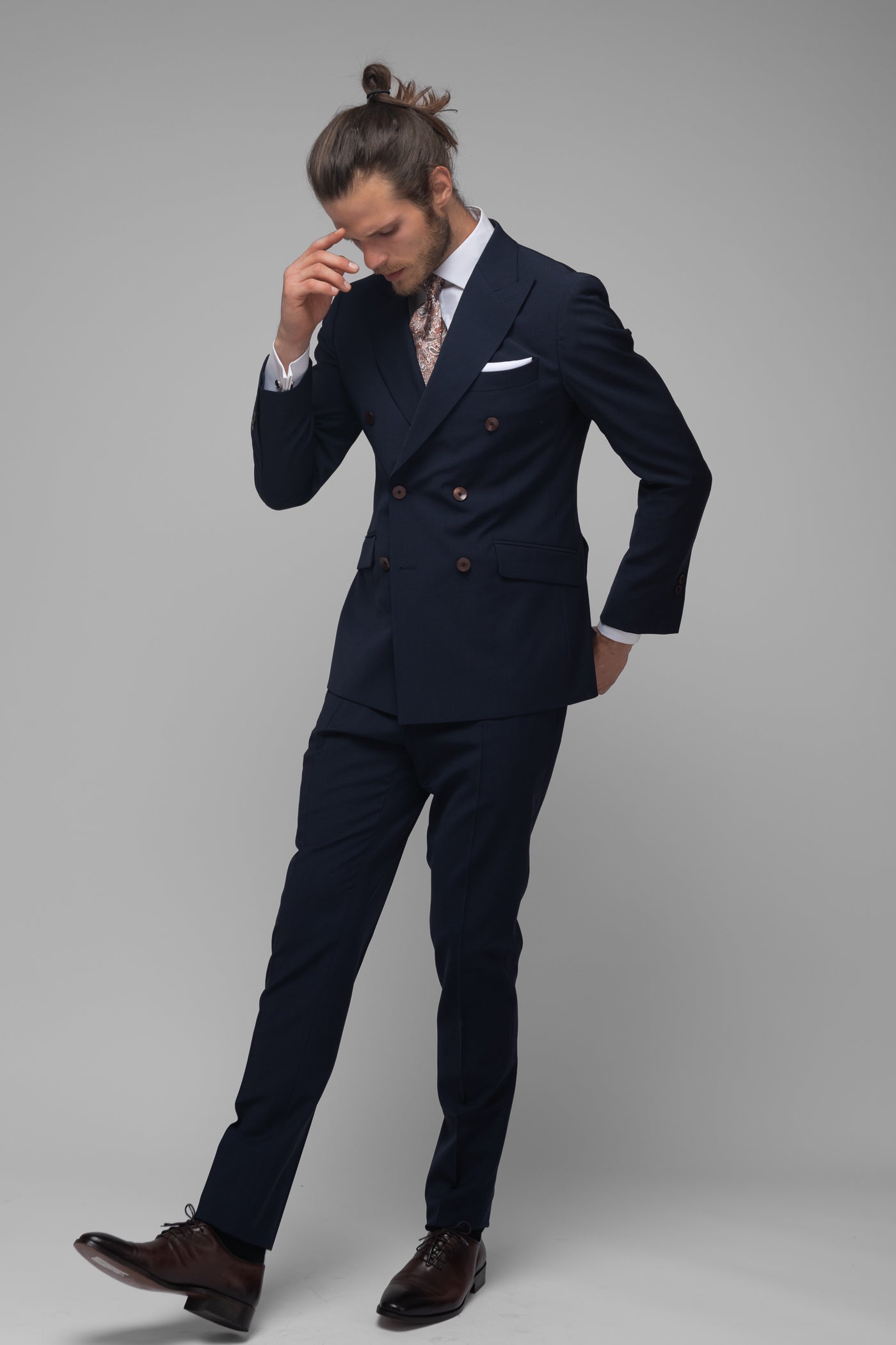 Costum Barbati, Costum Bleumarin, Costum Barbati Elegant