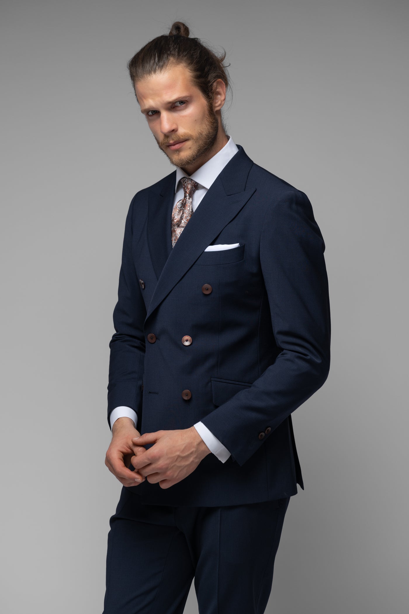 Costum Barbati, Costum Bleumarin, Costum Barbati Elegant