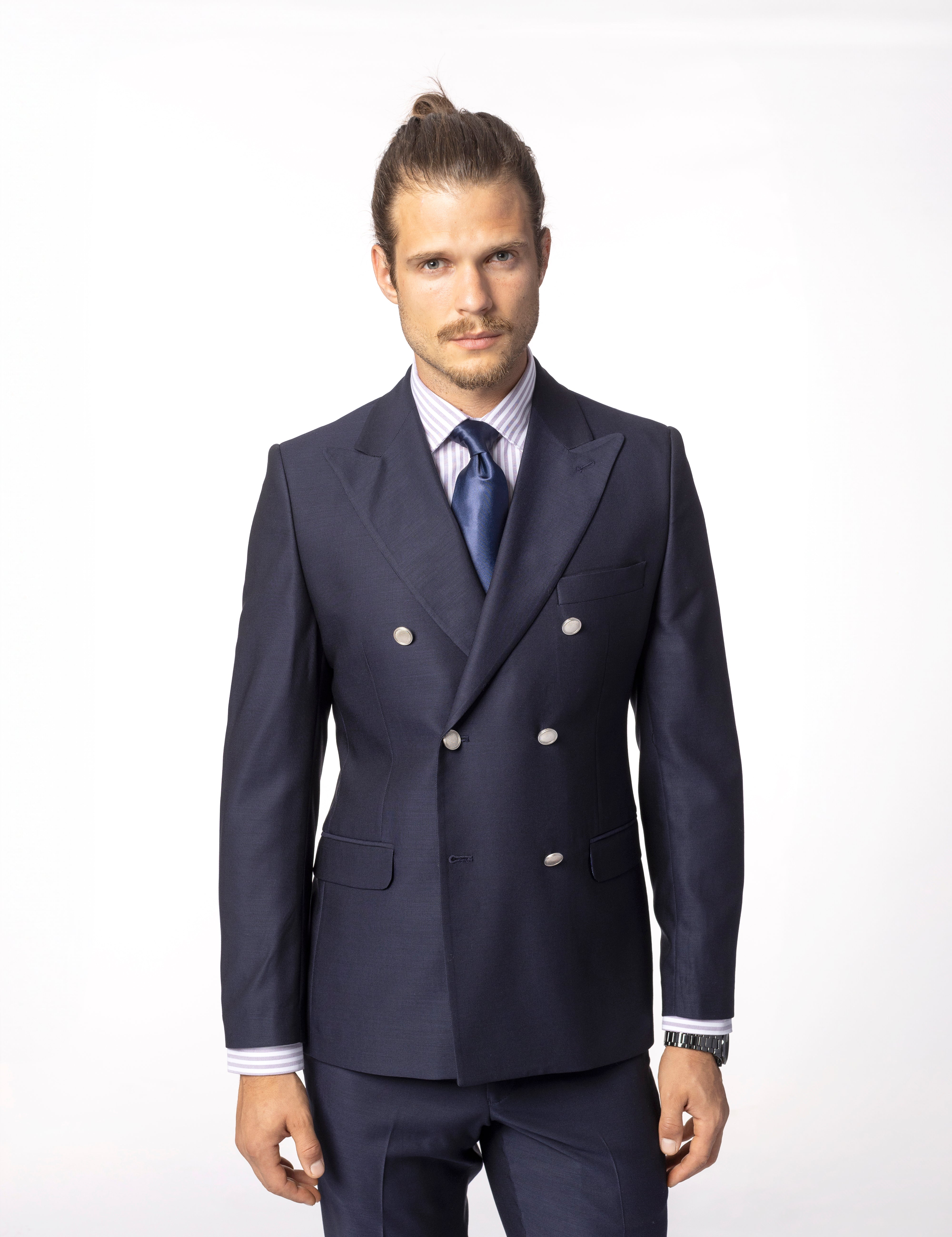 Costum Dark Navy Double Breasted