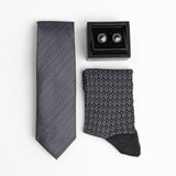 Set Cadou Accesorii (Butoni, Șosete, Cravată) și Ghid Practic de Stil Masculin 02