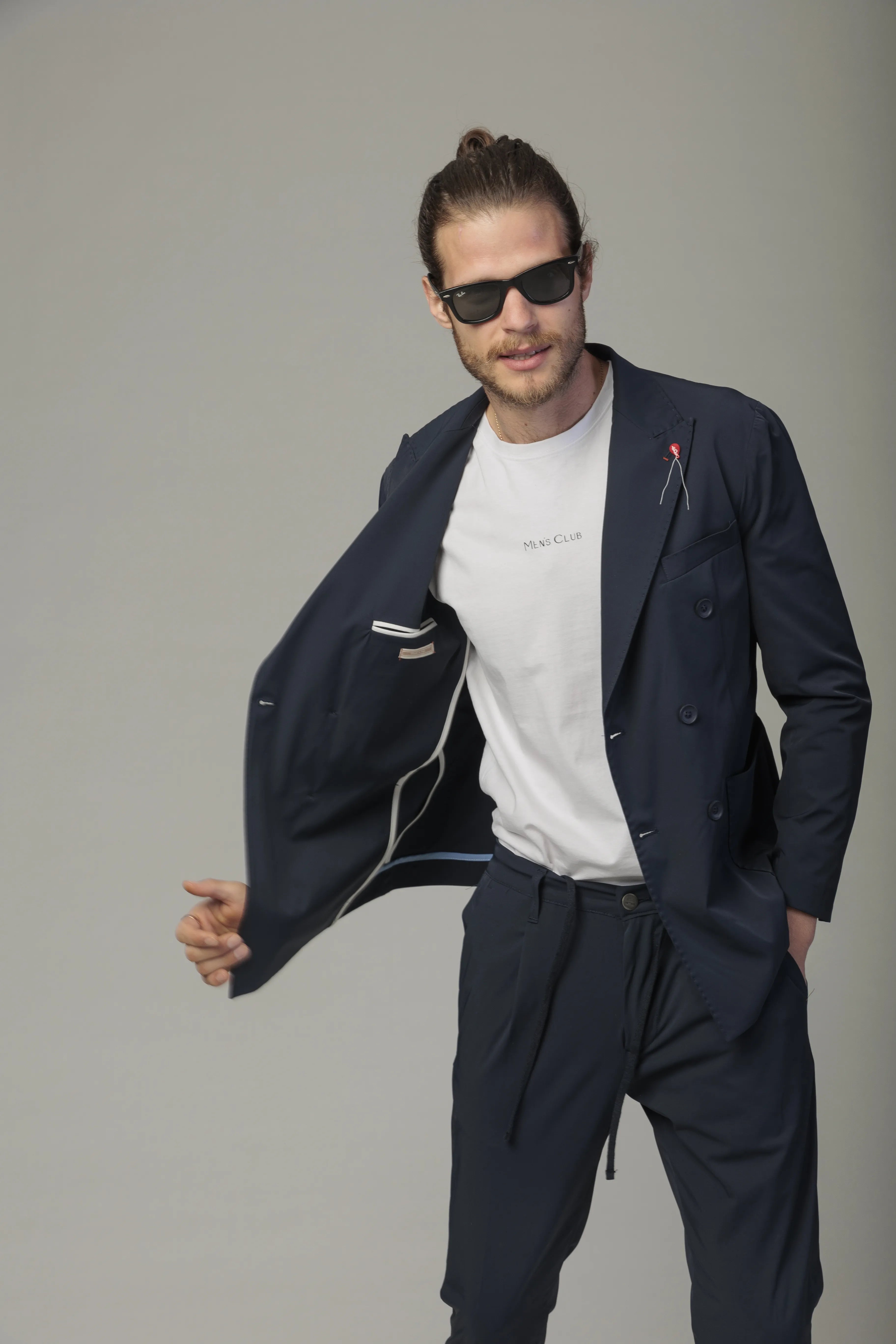 Costum Barbati, Costum din Fas Albastru, Costum Barbati Elegant