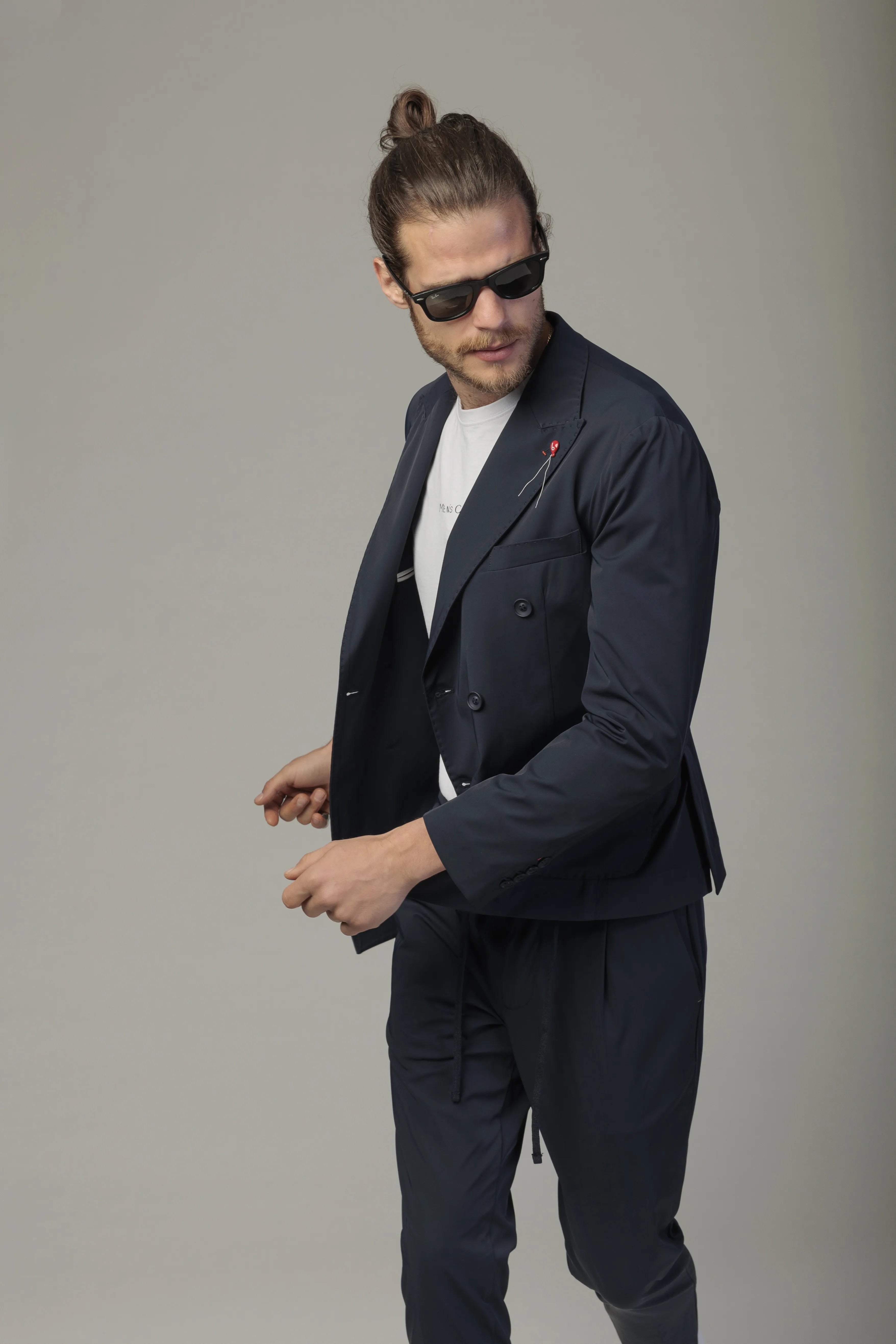 Costum Barbati, Costum din Fas Albastru, Costum Barbati Elegant