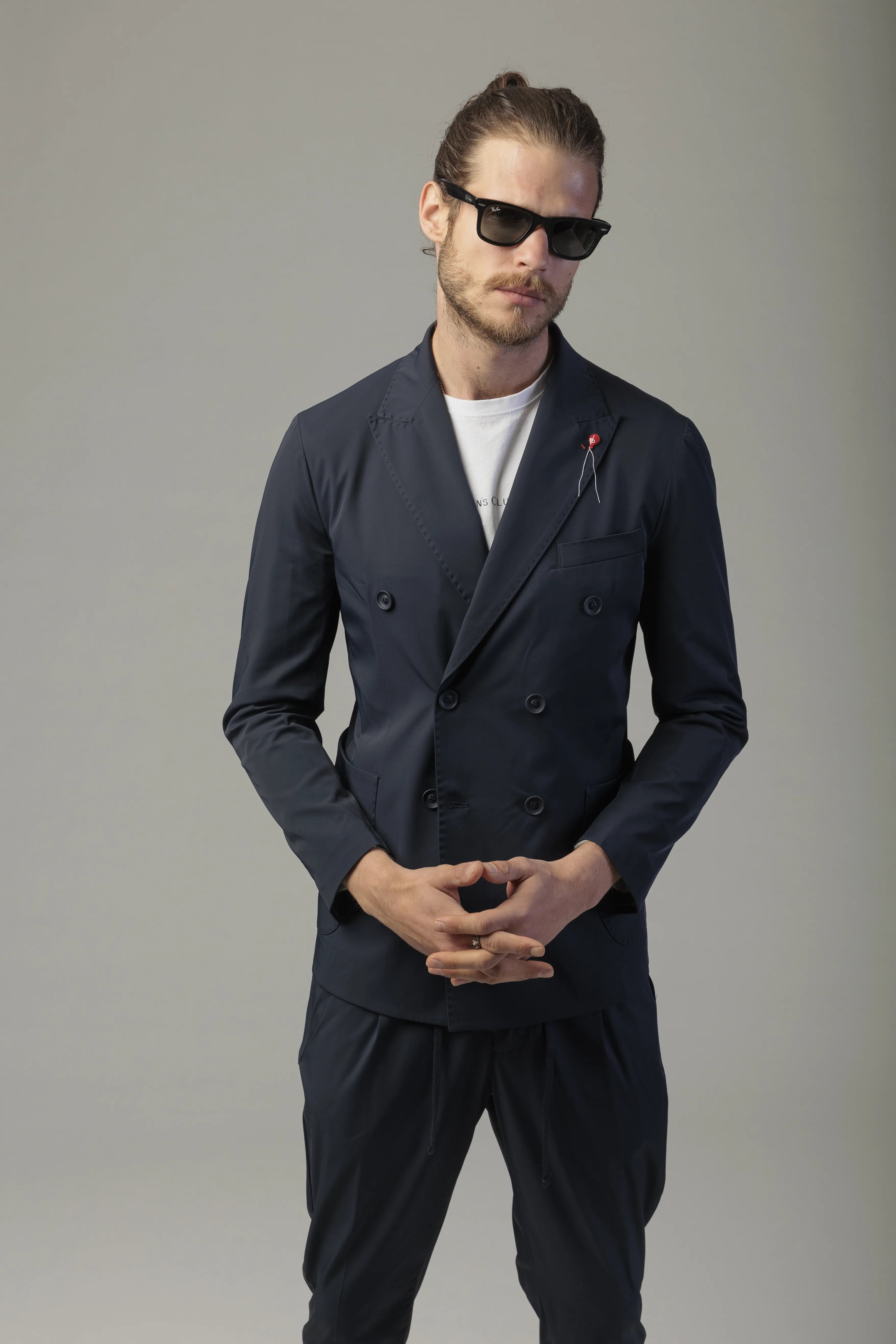 Costum Barbati, Costum din Fas Albastru, Costum Barbati Elegant