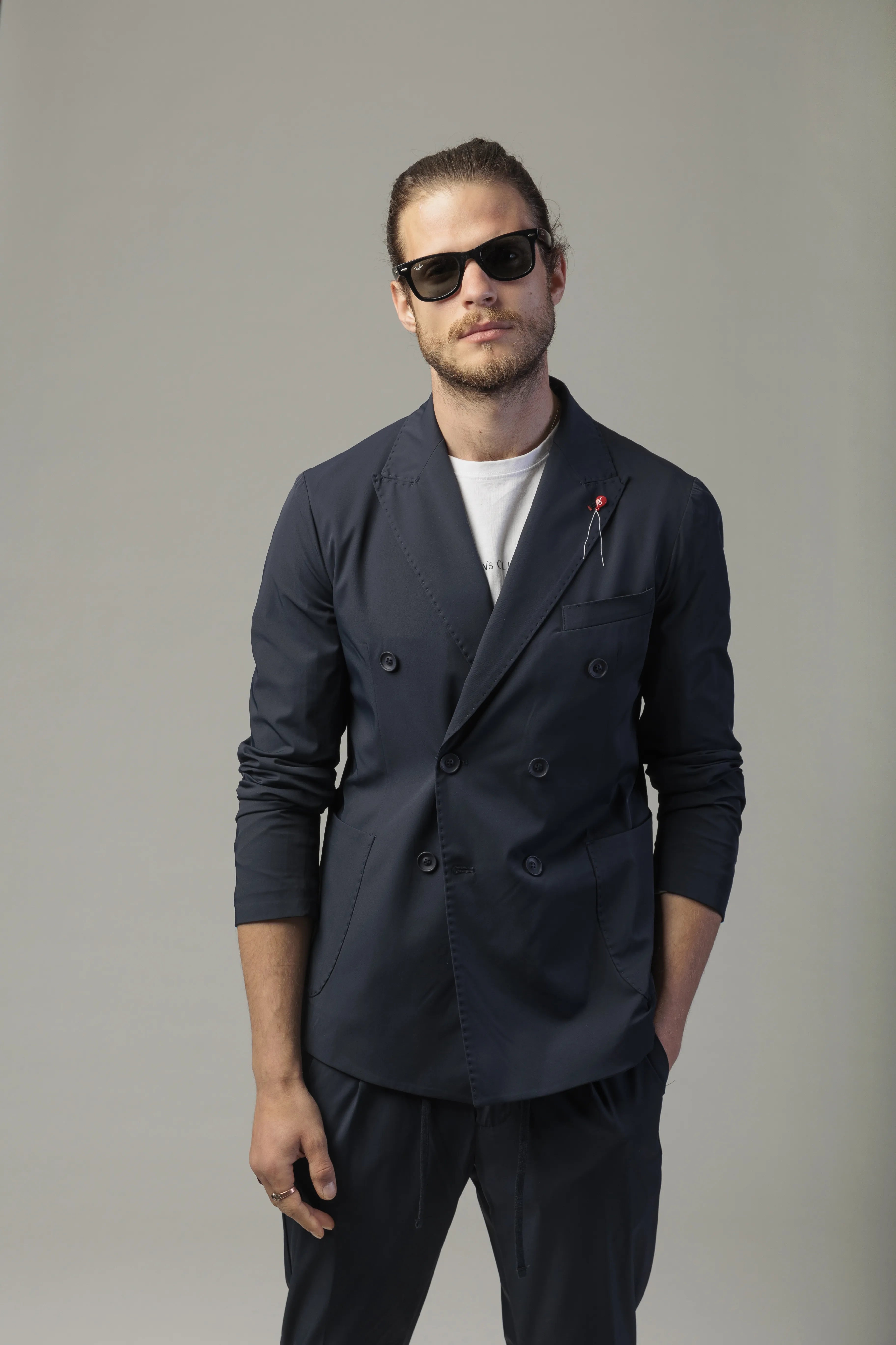 Costum Barbati, Costum din Fas Albastru, Costum Barbati Elegant