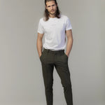 Pantaloni Verde Inchis Barbati, Pantaloni Confort Line, Pantaloni Verzi Eleganti Barbati 