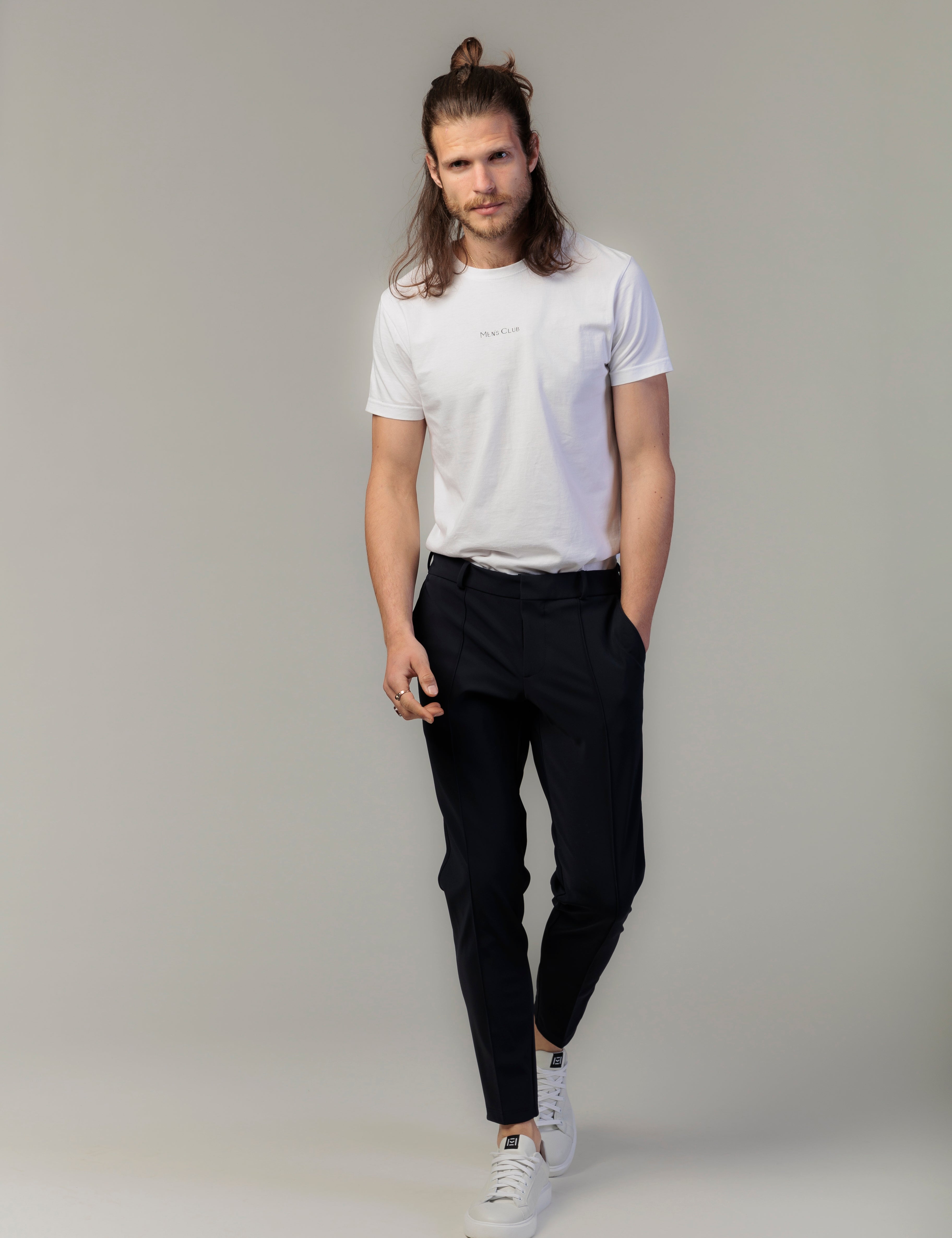 Pantaloni Confort Line, Negri