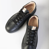 Sneakers negri din Piele