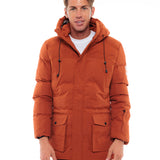 Geacă Puffer Ultra-Warm-Cărămiziu