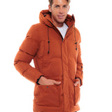 Geacă Puffer Ultra-Warm-Cărămiziu