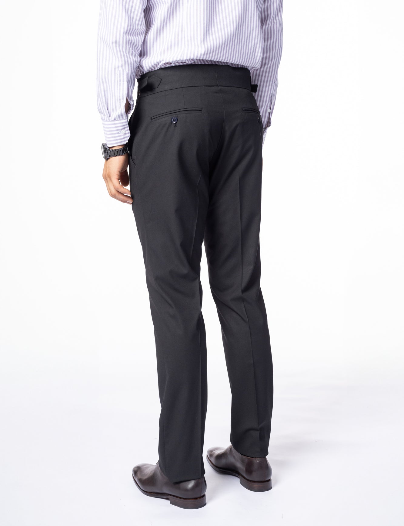 Pantaloni Negri cu Betelie Gurkha