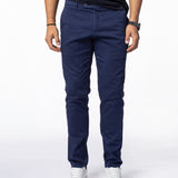 Pantaloni Casual Chino Albastru Navy