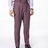 Pantaloni Bordeaux cu Betelie Gurkha