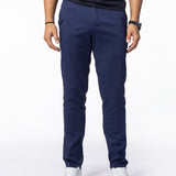 Pantaloni Casual Chino Albastru Navy