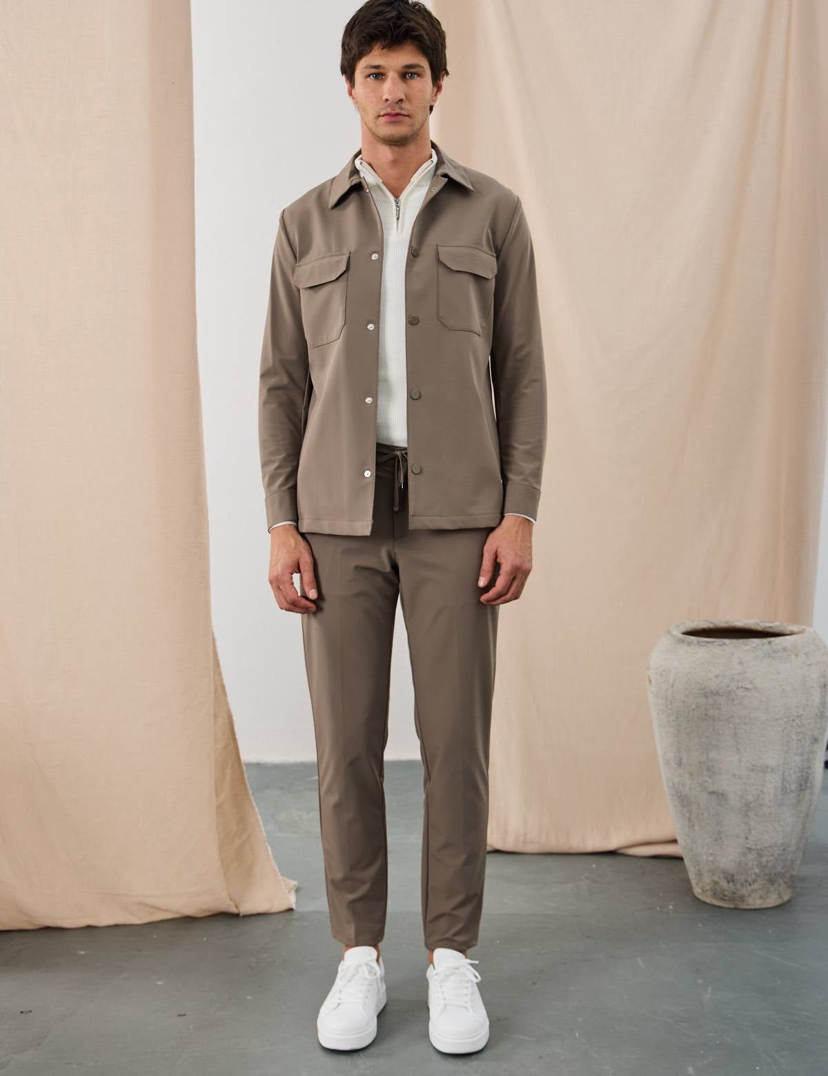 Pantaloni Comfort Line Everhold – Kaki