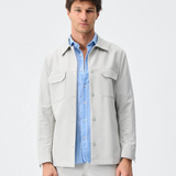 Set Jachetă cu două perechi de pantaloni EH gri deschis (stone)