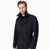 Jachetă tip Trench Navy