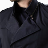 Jachetă tip Trench Navy