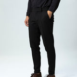 Pantaloni Confort Line, Negri