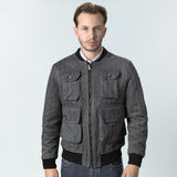Geaca Bomber Gri